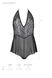 Боді Passion LEAFA BODY black S/M - ECO Passion SX0501 фото 5