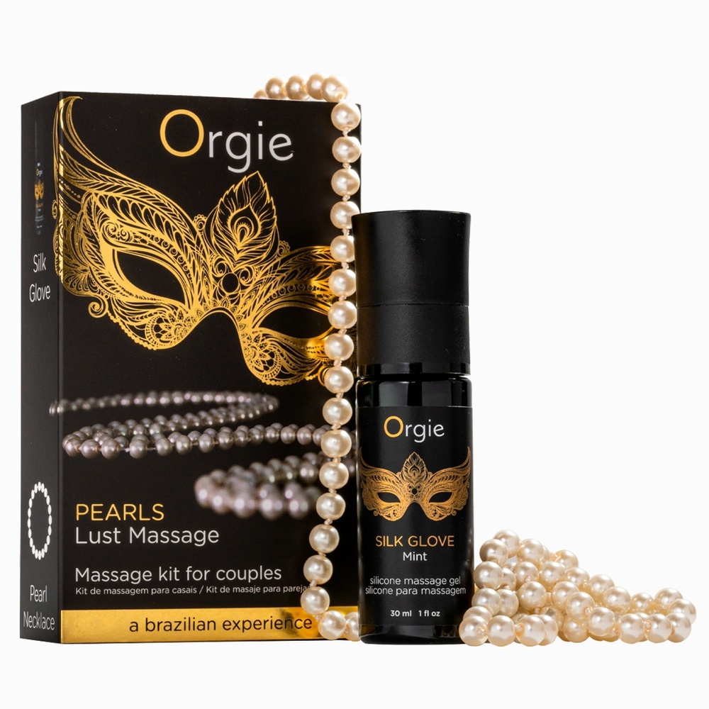 Набор для жемчужного массажа «PEARLS LUST MASSAGE SET» Orgie OR21241 фото