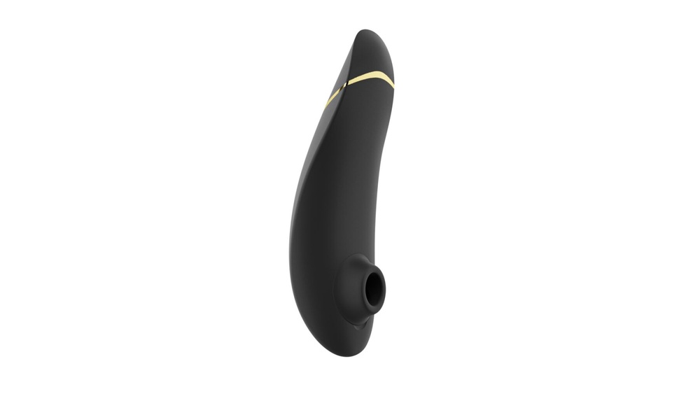 Вакуумный клиторальный стимулятор Womanizer Premium 2 - Black, функции Autopilot и Smart Silence SO8749 фото