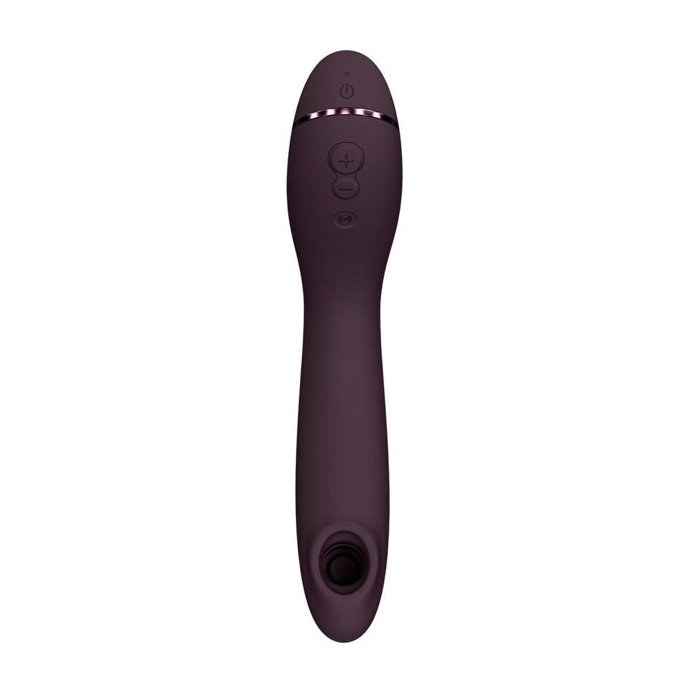 Вибратор для точки G с вакуумной стимуляцией Womanizer OG Aubergine SX0531 фото