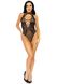 Leg Avenue Net and lace halter bodysuit OS Black SO7898 фото 8