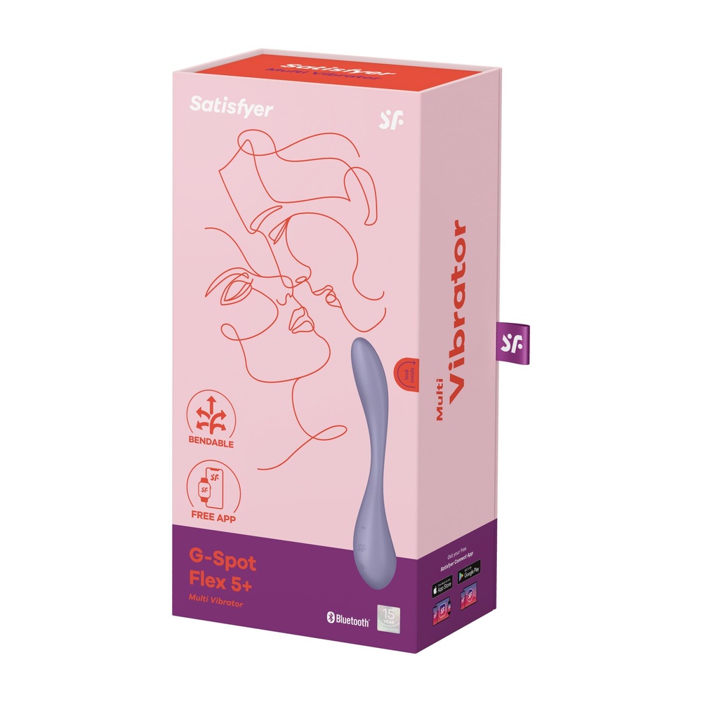 Універсальний вібратор Satisfyer G-Spot Flex 5+ Lilac SO7803 фото