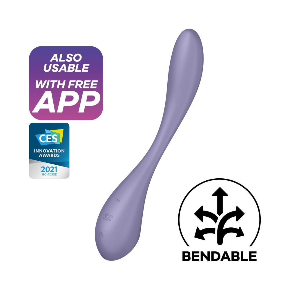 Універсальний вібратор Satisfyer G-Spot Flex 5+ Lilac SO7803 фото