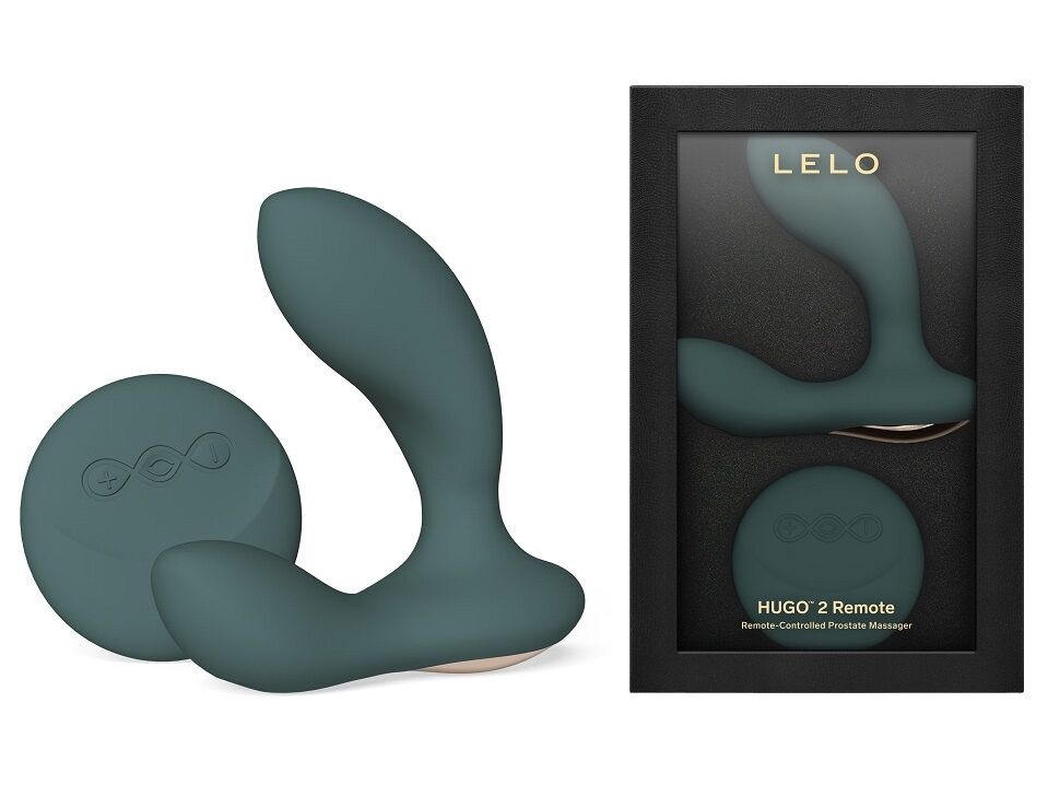 Массажер простаты LELO Hugo 2 Remote Green SX0690 фото