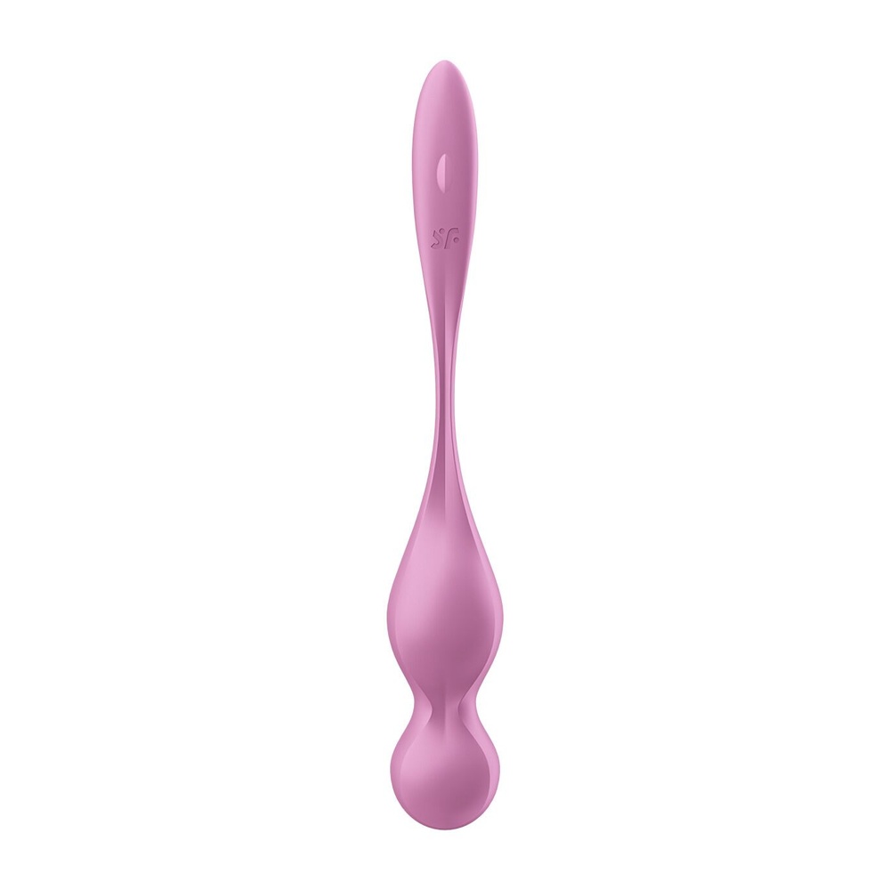 Вагінальні кульки з вібрацією Satisfyer Love Birds 1 Connect App Pink SX0570 фото