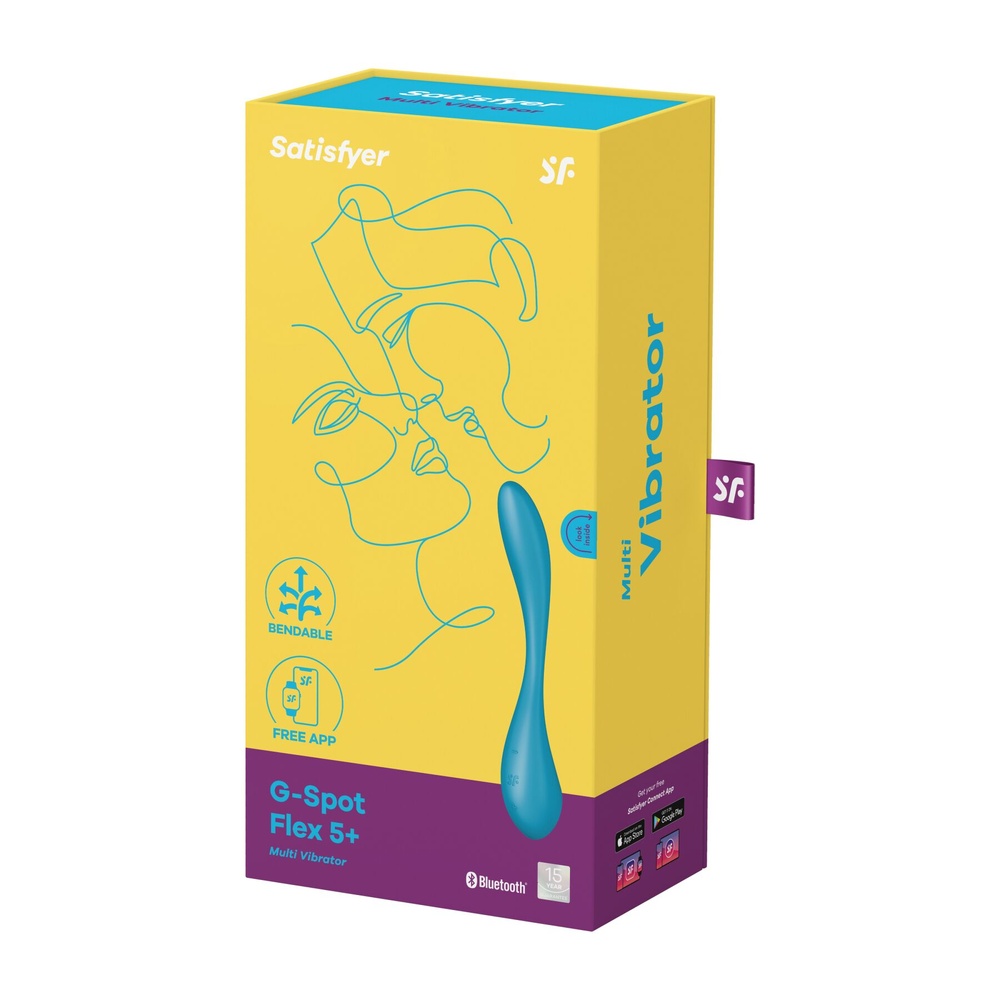 Универсальный вибратор Satisfyer G-Spot Flex 5+ Petrol SO7804 фото