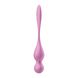 Вагинальные шарики с вибрацией Satisfyer Love Birds 1 Connect App Pink SX0570 фото 4