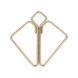 Зажимы для сосков LOCKINK Nipple Clamps - Golden SX0850 фото 3