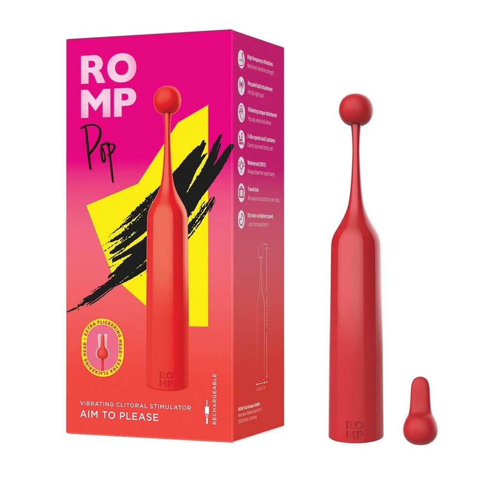 Кліторальний стимулятор Romp Pop SX0534 фото