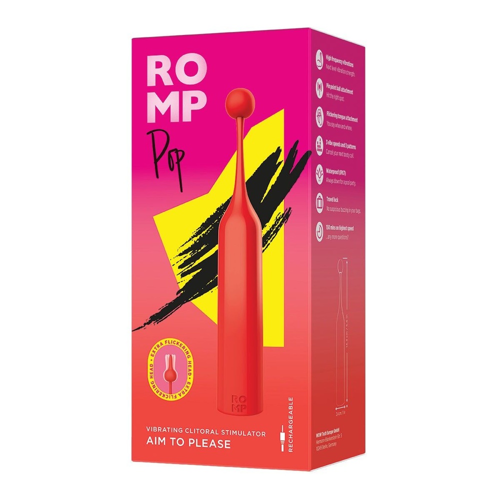 Кліторальний стимулятор Romp Pop SX0534 фото