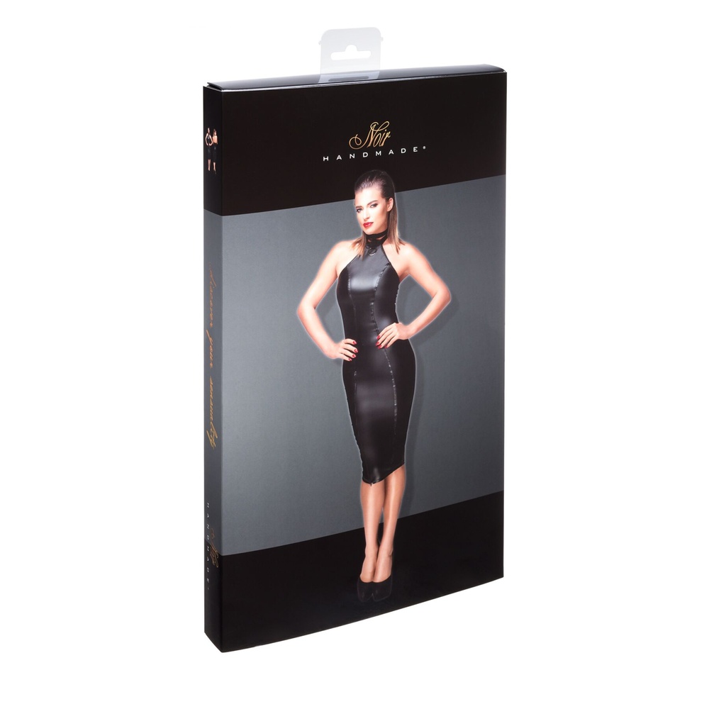 Платье Noir Handmade F160 Powerwetlook pencil dress - M SX0036 фото