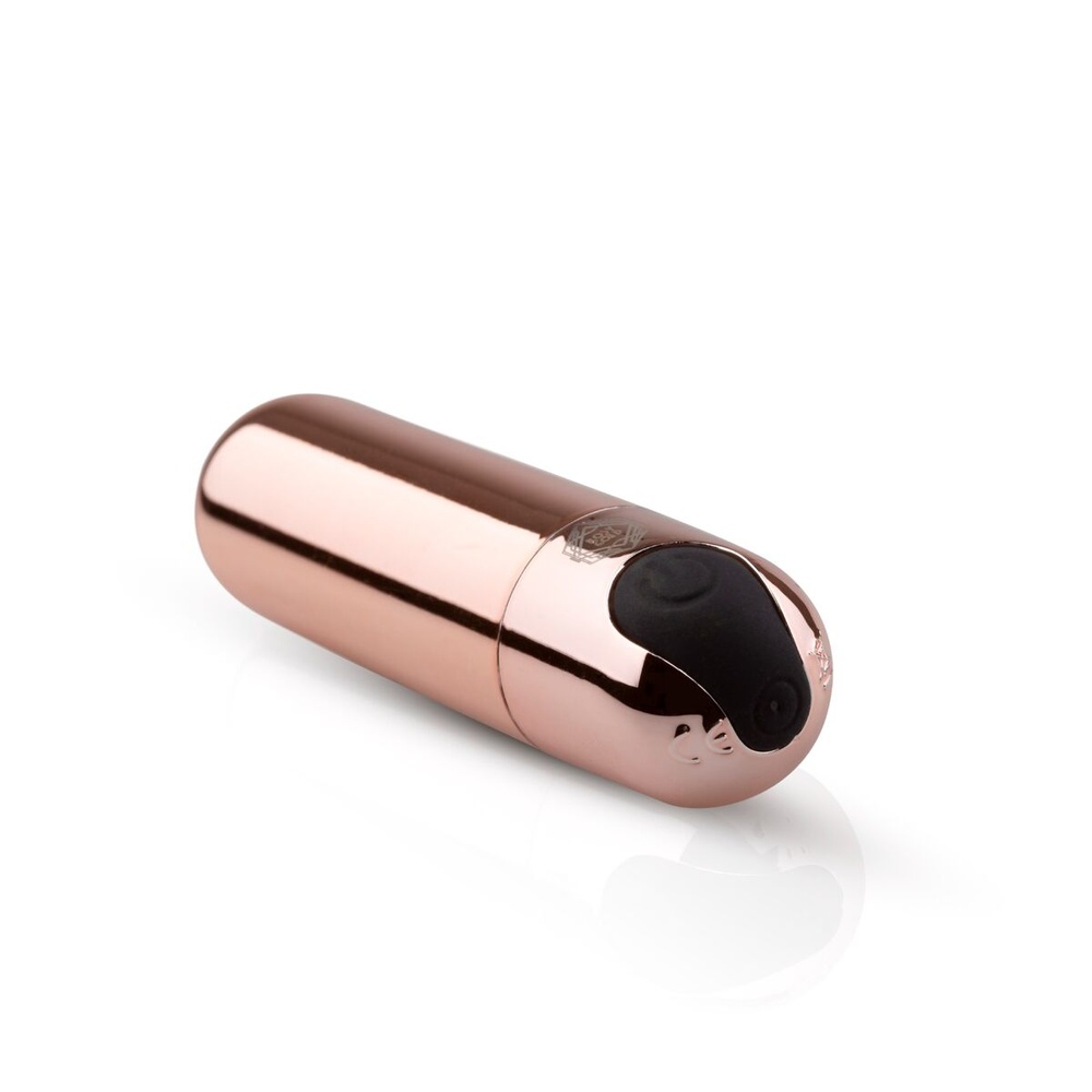 Віброкуля Rosy Gold — Nouveau Bullet Vibrator, перезаряджається SO4593 фото