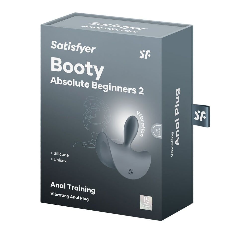 Анальна вібропробка Satisfyer Booty Absolute Beginners 2, для початківців, ввідна частина 3,5 см SX0665 фото