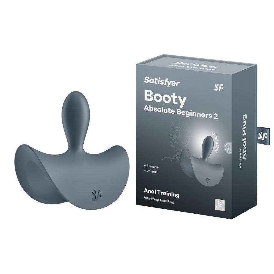 Анальна вібропробка Satisfyer Booty Absolute Beginners 2, для початківців, ввідна частина 3,5 см SX0665 фото