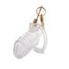 Клітка для пеніса LOCKINK SEVANDA Plastic Penis Chastity Cage - Transparent SX0871 фото 3