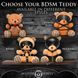 Іграшка плюшевий ведмідь HOODED Teddy Bear Plush, 23x16x12см SO9815 фото 5