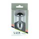 Металлическая анальная пробка Lux Active с розой - Rose Anal Plug - Black, вибропуля в подарок SO5572 фото 5