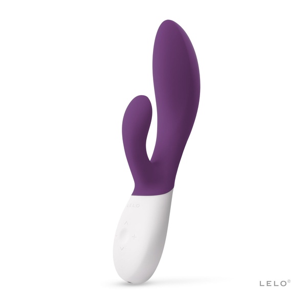 Вібратор-кролик LELO Ina Wave 2 Plum, манливий рух стовбура + вібрації SO8081 фото