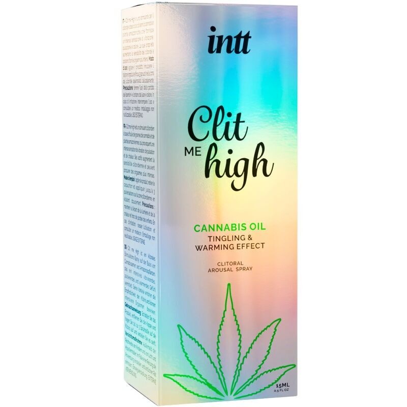 Збуджувальний гель для клітора Intt Clit Me On High Cannabis Oil 15 мл, сильна стимуляція SO8394 фото