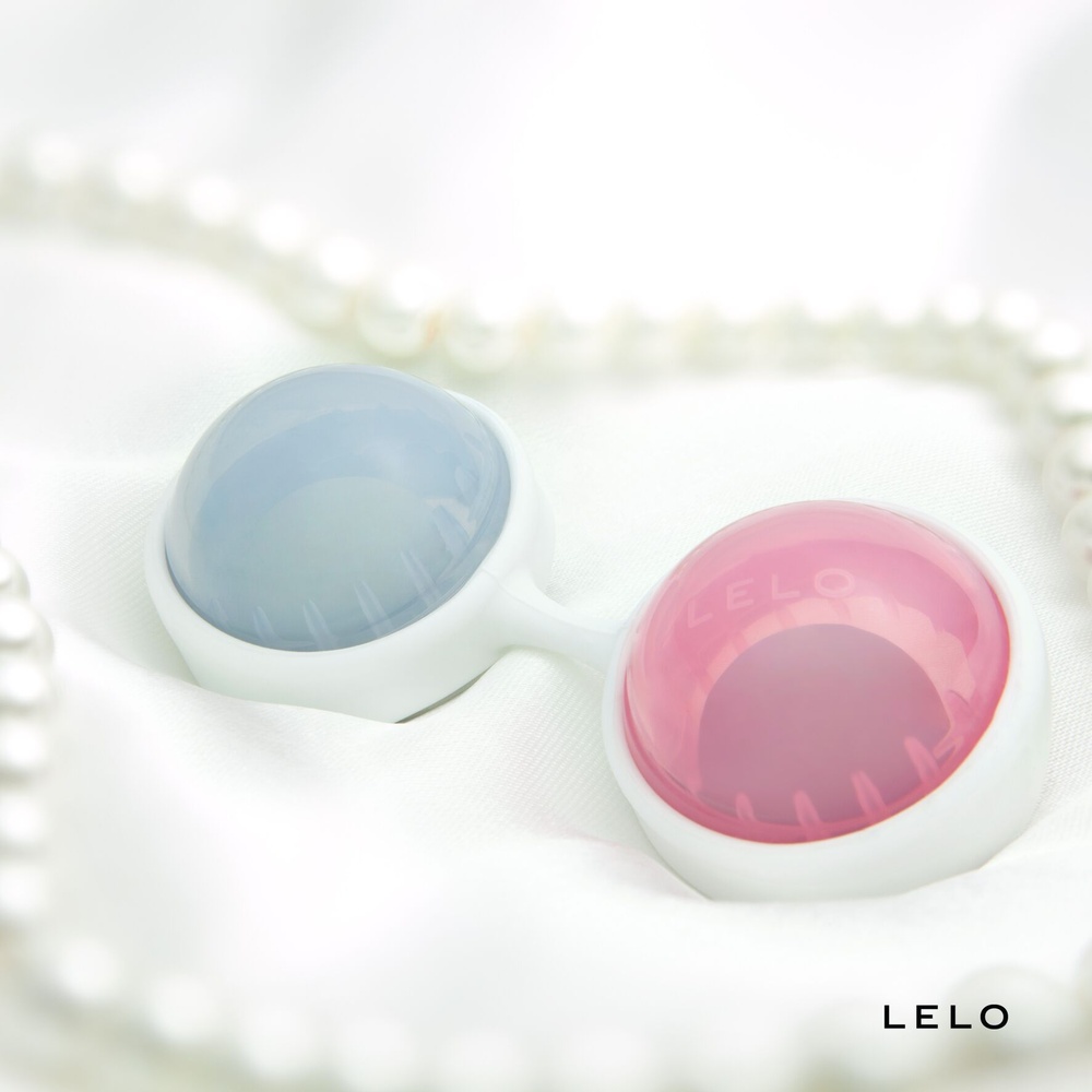 Набор вагинальных шариков LELO Beads, диаметр 3,5 см, изменяемая нагрузка, 2х28 и 2х37 г SO8082 фото