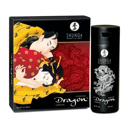 Стимулювальний крем для пар Shunga SHUNGA Dragon Cream (60 мл), ефект тепло-холод та поколювання SO2523 фото